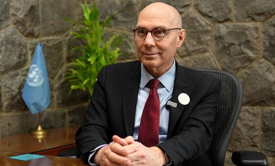  Верховный комиссар ООН по правам человека в ходе интервью Службе новостей ООН. 